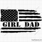 Girl Dad Flag Svg 