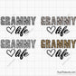 Leopard Print Grammy SVG