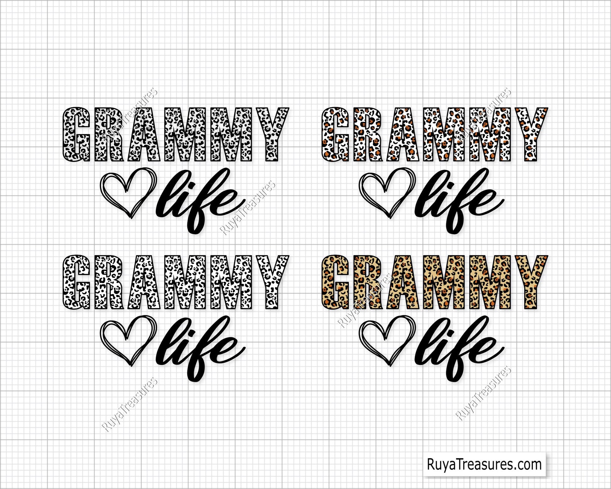Leopard Print Grammy SVG
