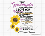Granddaughter Quotes svg