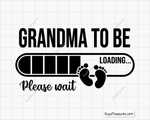 Grandma To Be svg