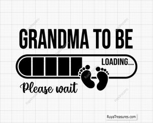 Grandma To Be svg