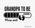 Grandpa To Be svg