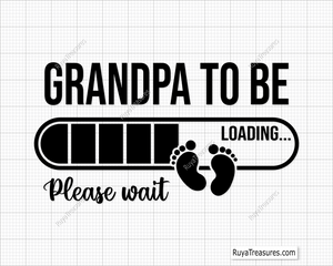 Grandpa To Be svg