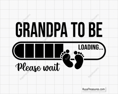 Grandpa To Be svg