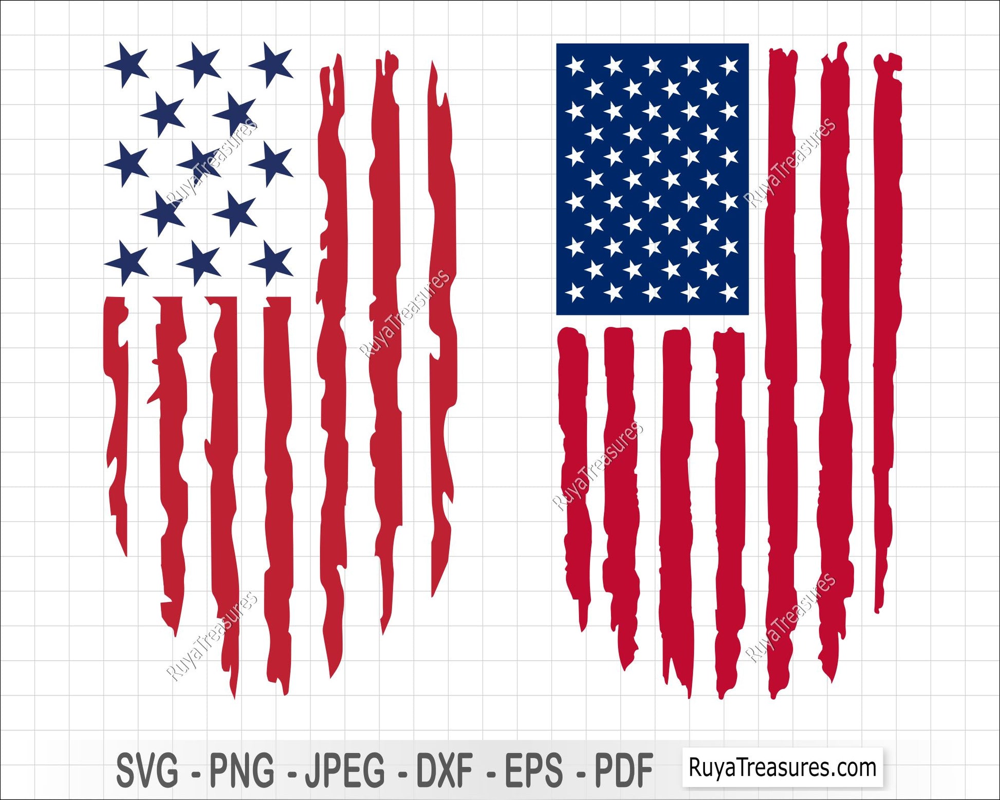 USA Flag Svg