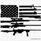 Gun Rifle Flag Svg