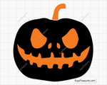 Halloween Pumpkin Svg