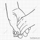Holding Hands svg