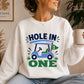 Hole In One Golf Cart SVG PNG, Funny Golfer Design