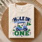 Hole In One Golf SVG PNG, Golf Cart Victory Design