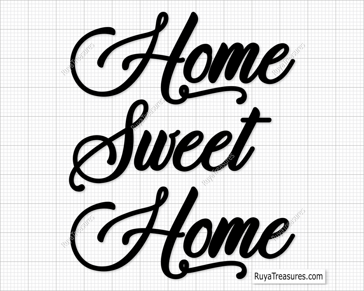 Home Sweet Home Svg 