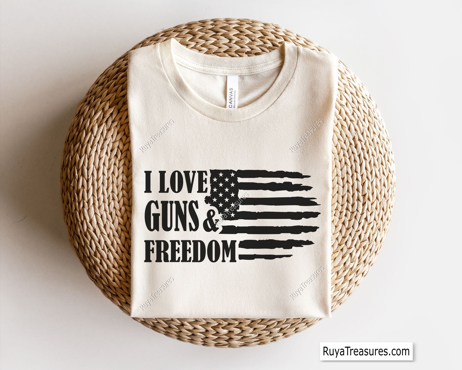 I Love Guns and  Freedom Svg