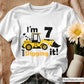 I'm 7 And Digging It Svg