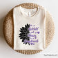 In a World Full of Roses Be a Sunflower Svg