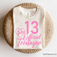 Julie 13 Official Teenager Svg, 13th Birthday Svg, Birthday Girl Svg