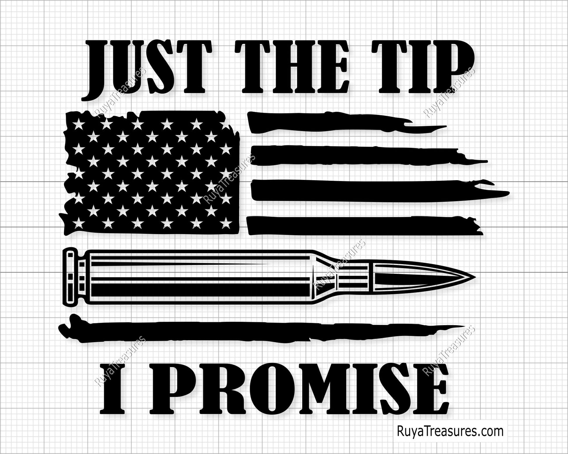 Just The Tip I Promise Svg