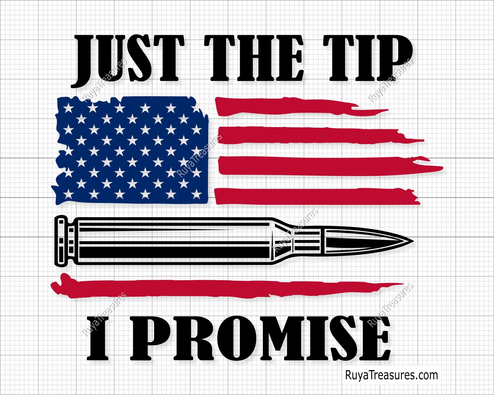 Just The Tip I Promise Svg