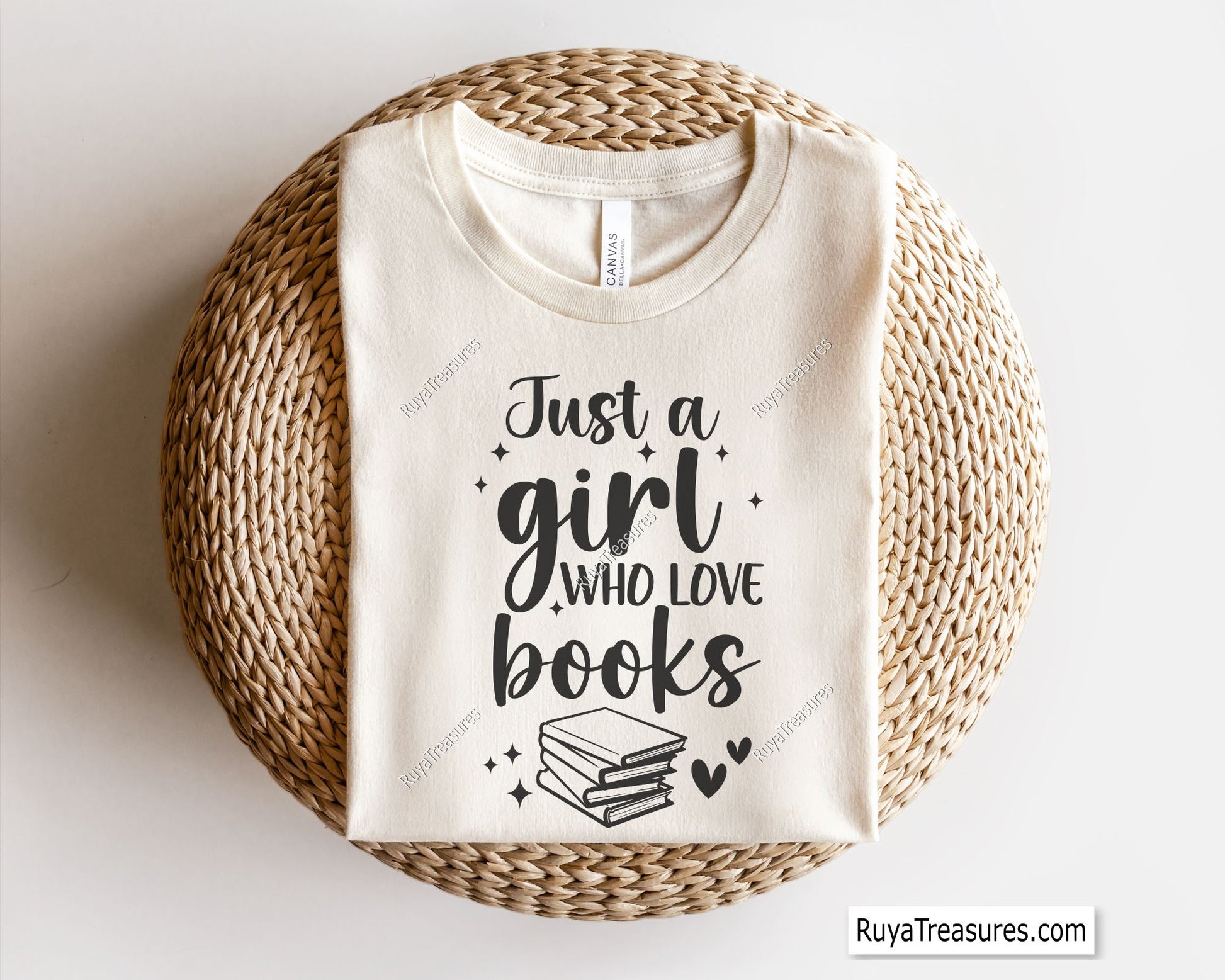 Just a Girl Who Loves Books Svg
