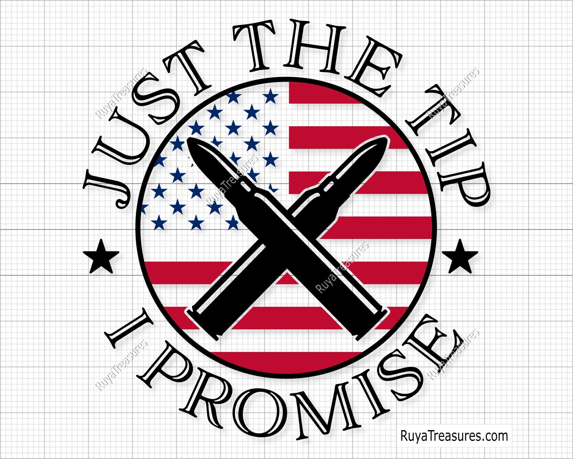 Just the Tip I Promise Svg