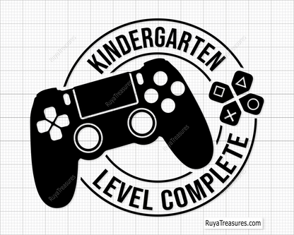 Kindergarten level complete svg