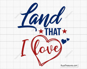 Land that I love Svg