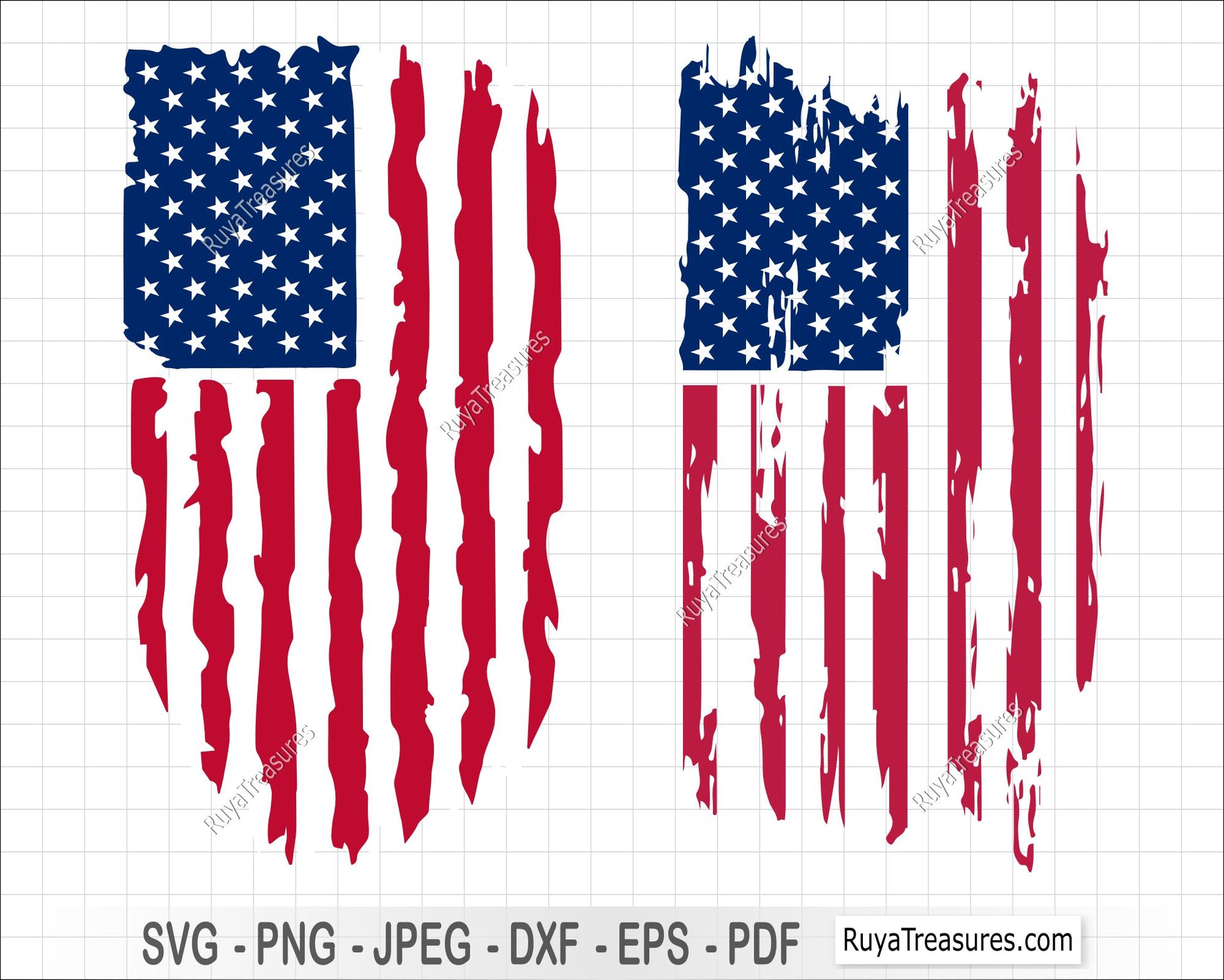 USA Flag Svg