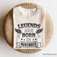 Legends Are Born in November Svg