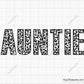 Leopard Auntie SVG