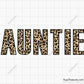 Leopard Auntie SVG, Aunt Life SVG, Auntie Leopard SVG, Auntie Life SVG