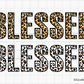 Leopard Blessed SVG