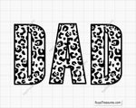 Leopard Dad SVG