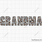 Leopard Grandma SVG, Grandma Leopard SVG, Grandma Leopard Print Svg