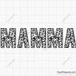 Leopard MAMMA Svg, Mamma Svg, Mamma Leopard Print Svg, Mamma Cut Files