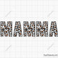 Leopard MAMMA Svg, Mamma Svg, Mamma Leopard Print Svg, Mamma Cut Files