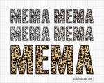 Leopard Mema Svg