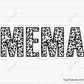 Leopard Mema Svg, Mema Svg, Mema Leopard Print Svg, Blessed Mema Svg