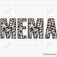 Leopard Mema Svg, Mema Svg, Mema Leopard Print Svg, Blessed Mema Svg