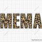 Leopard Mema Svg, Mema Svg, Mema Leopard Print Svg, Blessed Mema Svg
