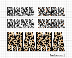 Leopard Mama svg 