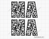 Mama Leopard SVG