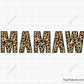Leopard Mamaw Svg, Mamaw Svg, Mamaw Leopard Print Svg, Blessed Mamaw
