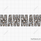 Leopard Mawmaw Svg, Mawmaw Svg, Mamaw Leopard Print Svg, Blessed Mamaw Svg
