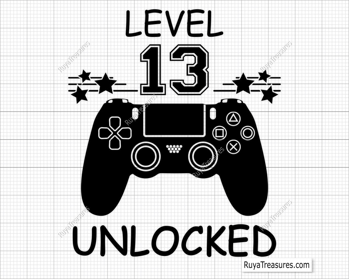 Level 13 Unlocked svg