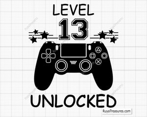 Level 13 Unlocked svg