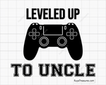 Leveled Up To Uncle svg