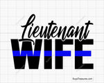 Lieutenant Wife Svg