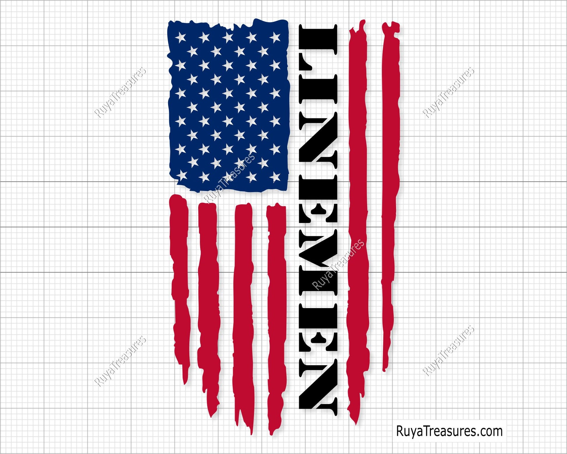 Linemen Flag Svg