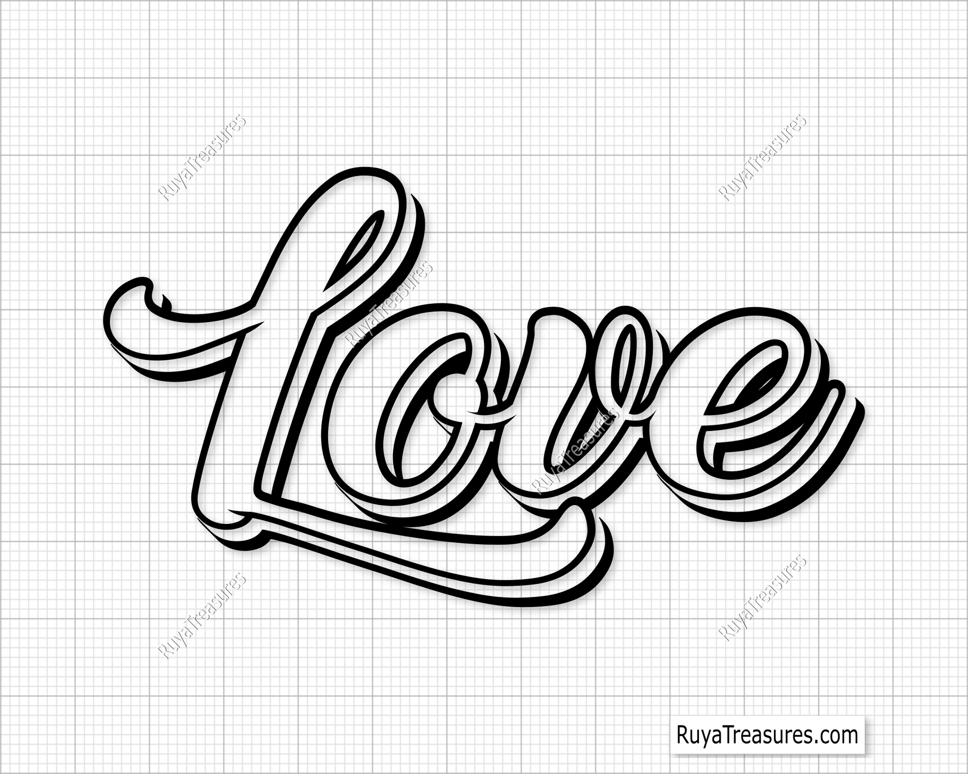 Love Layered svg