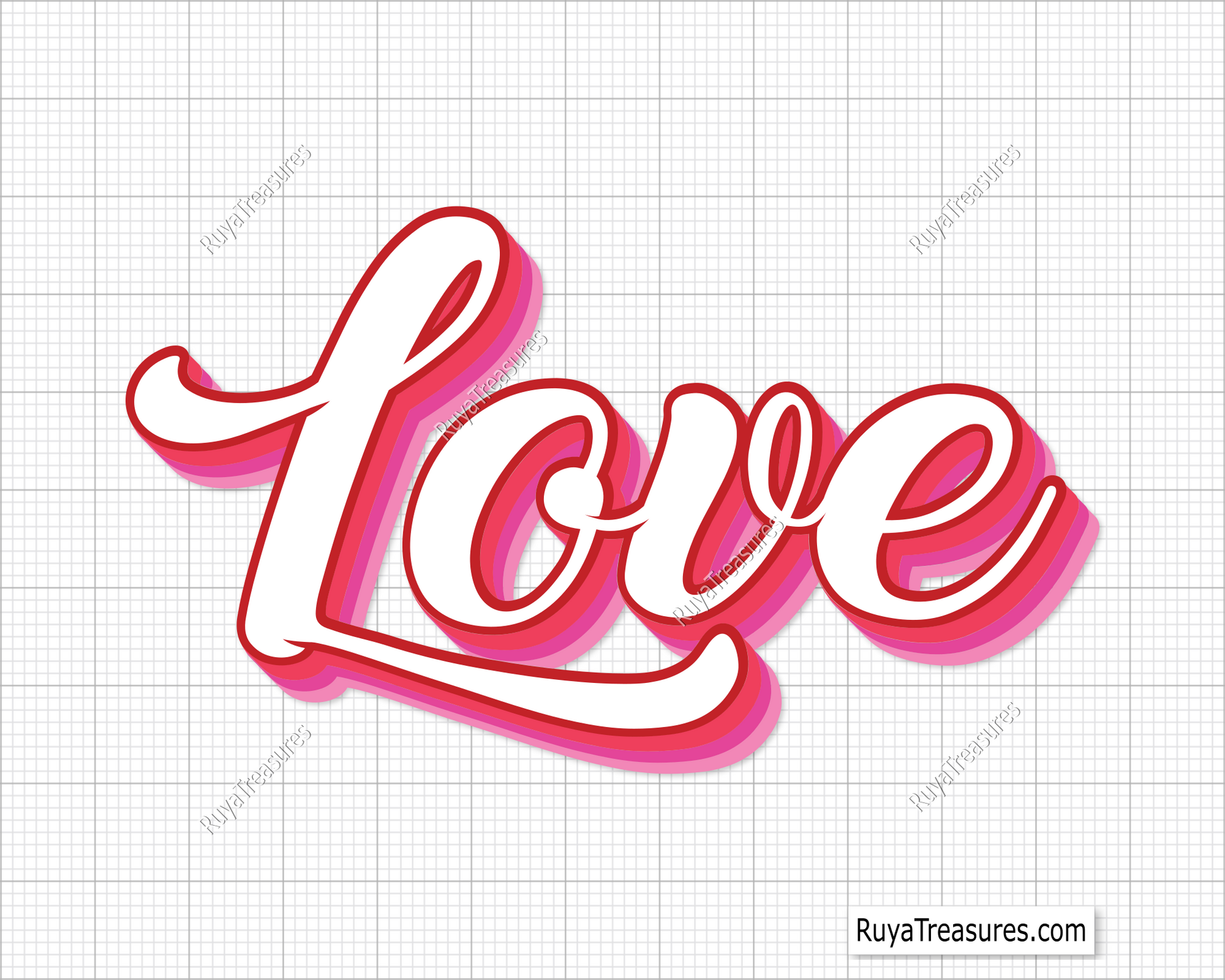 Love Layered svg